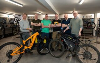 Met Police cycle mechanic training